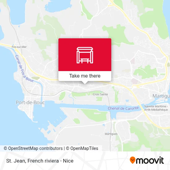 St Jean map