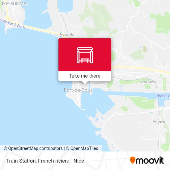 La Gare map
