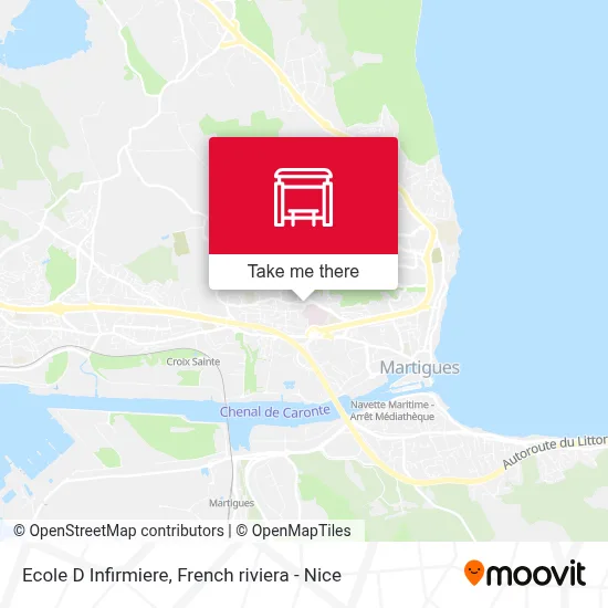 Ecole D Infirmiere map