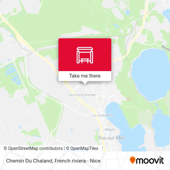 Mapa Chemin Du Chaland