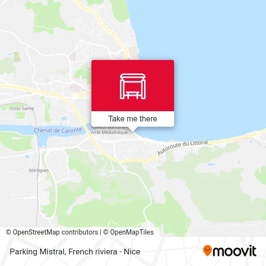 Parking Mistral map
