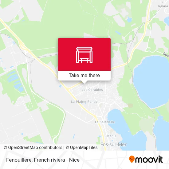 Fenouillere map