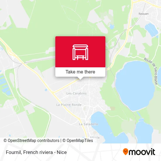 Fournil map