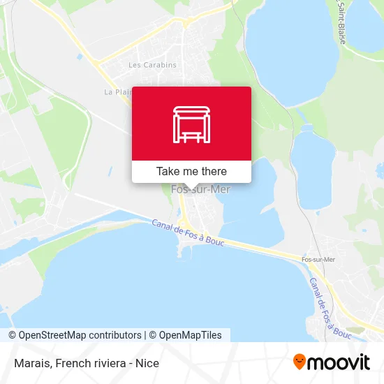 Mapa Marais