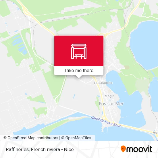 Mapa Raffinerie