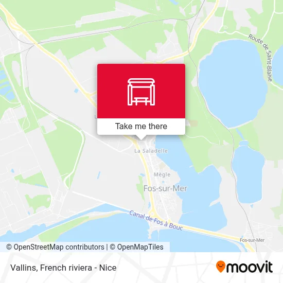 Vallins map