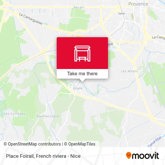 Place Foirail map