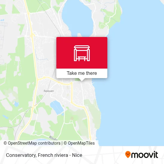 Conservatoire map