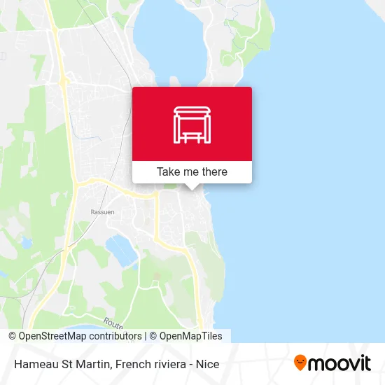 Hameau St Martin map