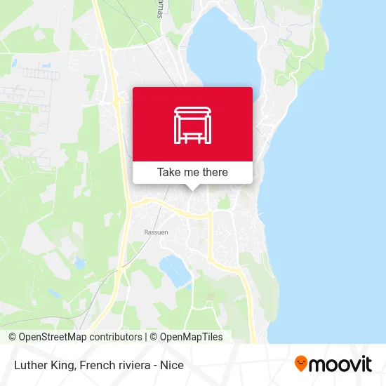 Luther King map