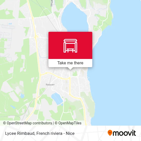 Lycee Rimbaud map