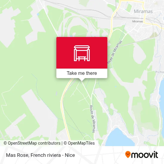 Mas Rose map