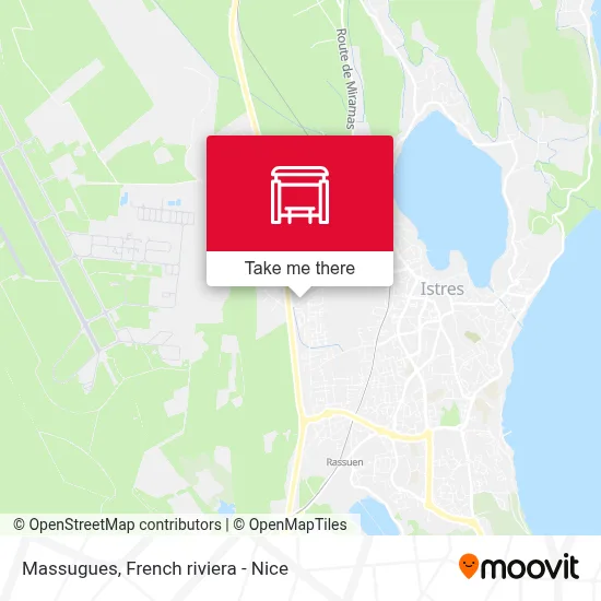 Massugues map