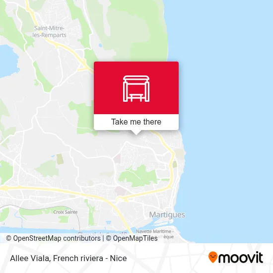 Allee Viala map
