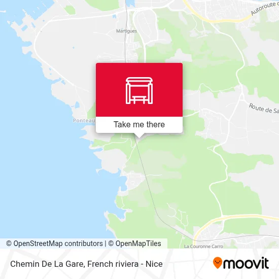 Chemin De La Gare map