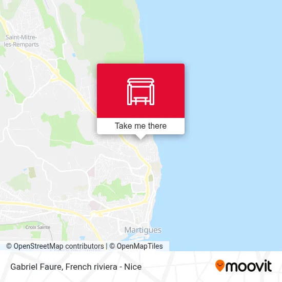 Mapa Gabriel Faure