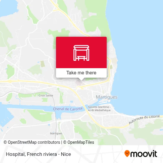 Hopital map