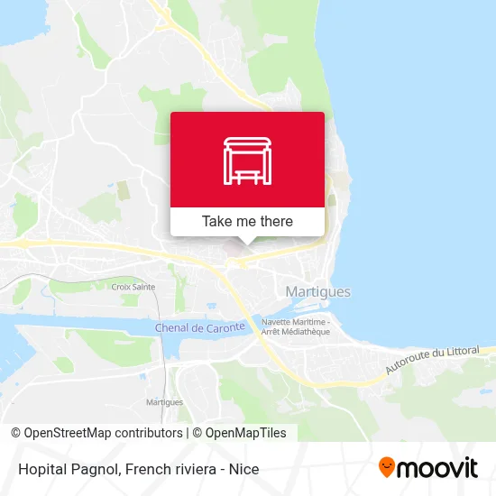 Hopital   Pagnol map