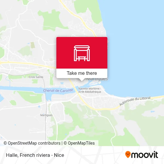 Halle map