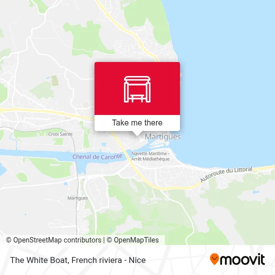 Le Bateau Blanc map