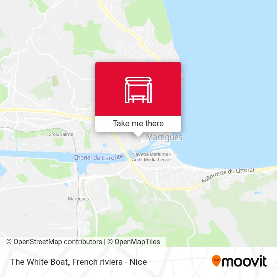 Le Bateau Blanc map