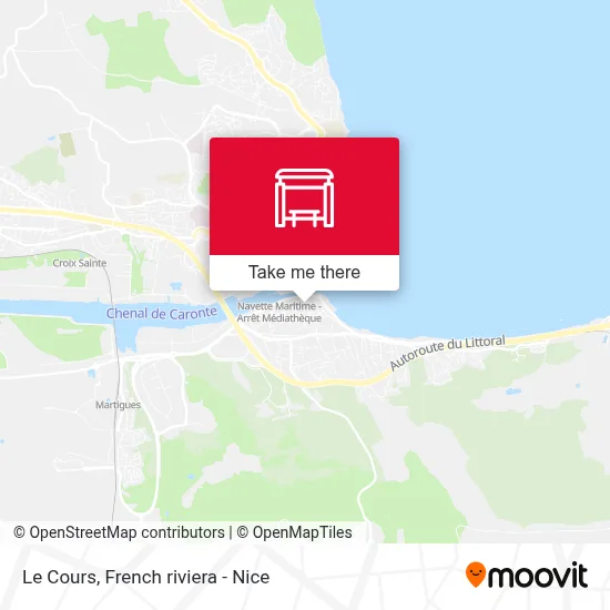 Le Cours map
