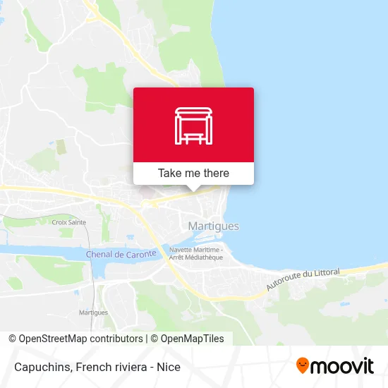 Mapa Capucins