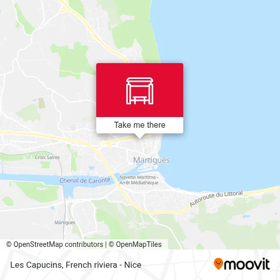 Les Capucins map