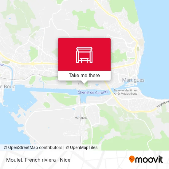 Mapa Moulet