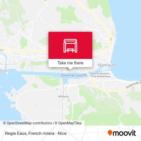Regie Eaux map
