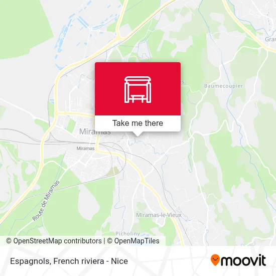Espagnols map