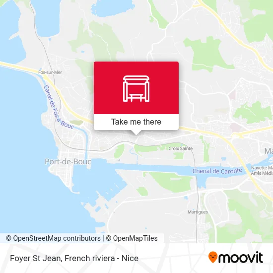 Foyer St Jean map