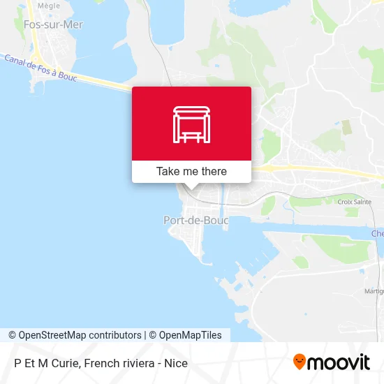 P Et M Curie map