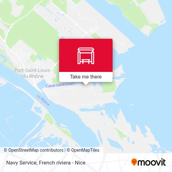 Navy Service map