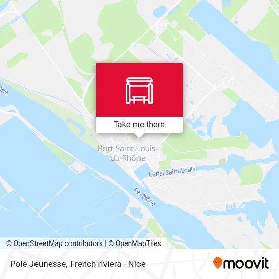 Pole Jeunesse map