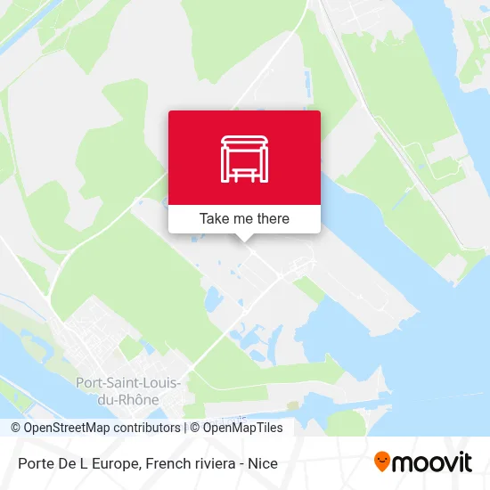 Porte De L Europe map