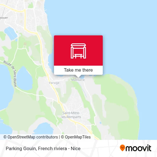 Parking Gouin map