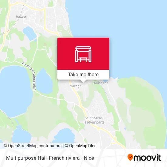 Salle Polyvalente map