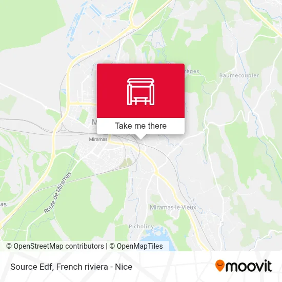 Source  Edf map