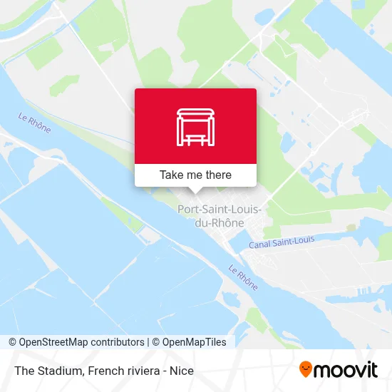 Le Stade map