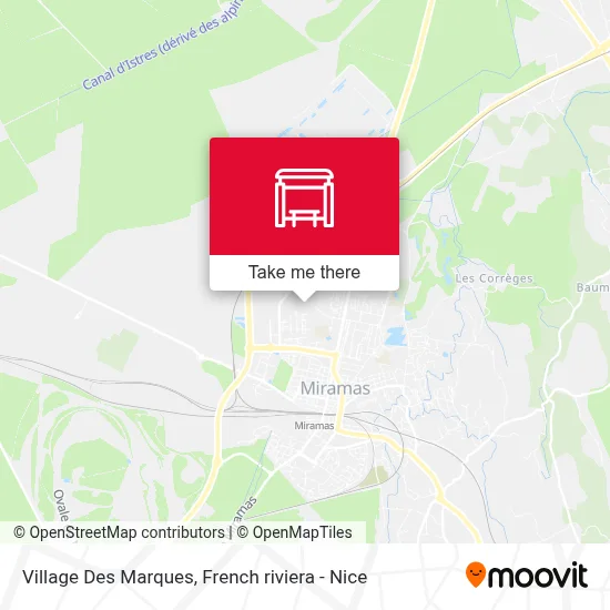 Village Des Marques map