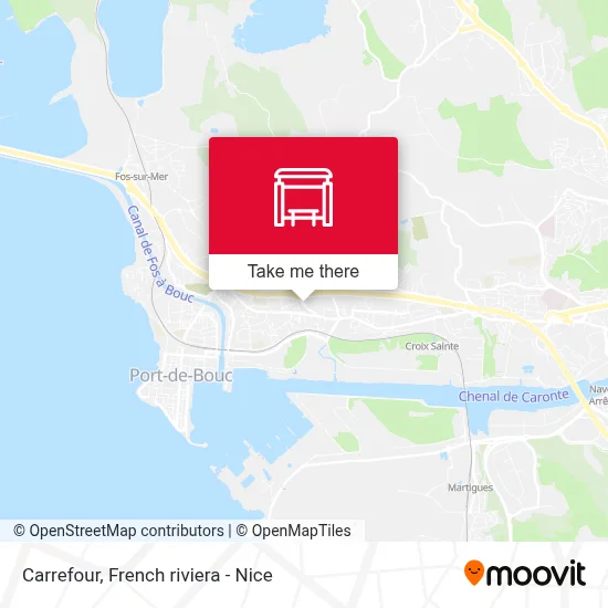 Carrefour map