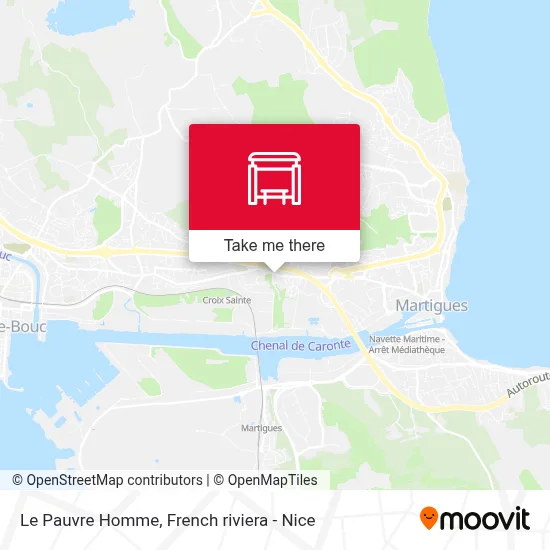 Le Pauvre Homme map