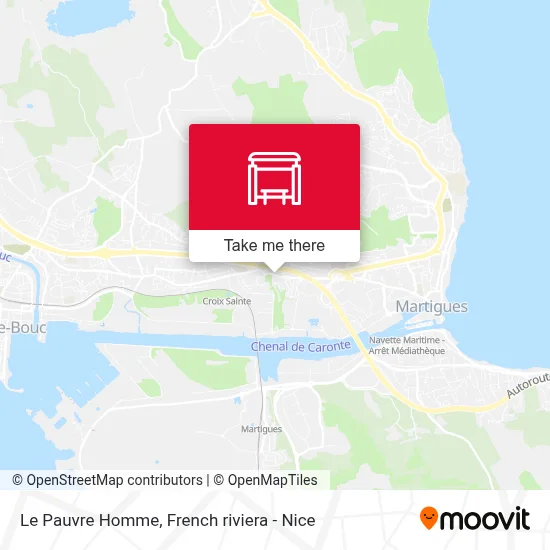 Le Pauvre Homme map