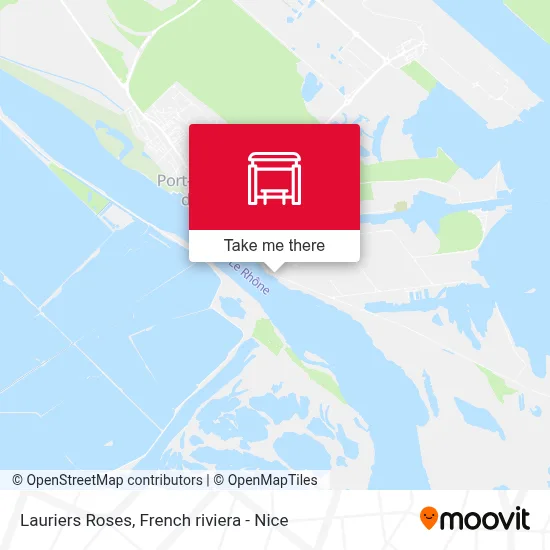 Lauriers Roses map
