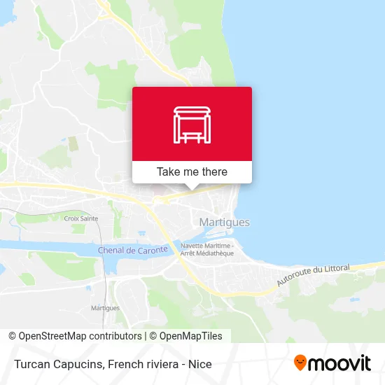 Turcan Capucins map