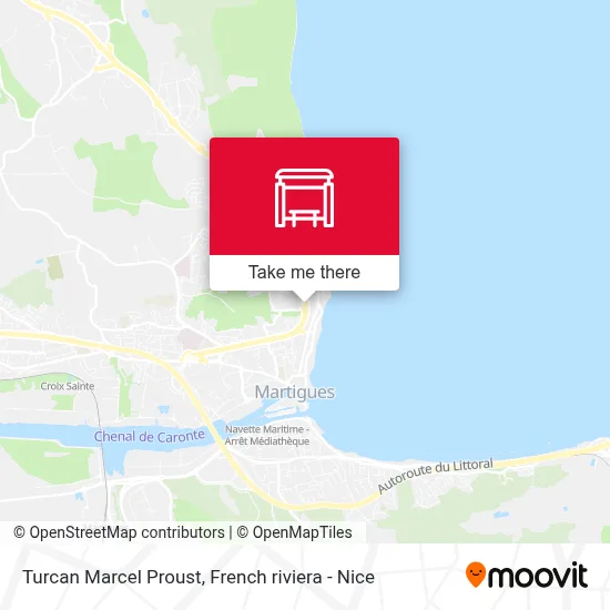 Turcan Marcel Proust map