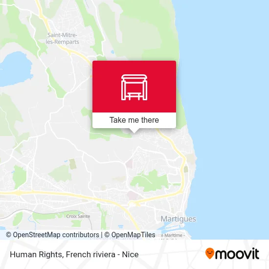Mapa Droits De L'Homme