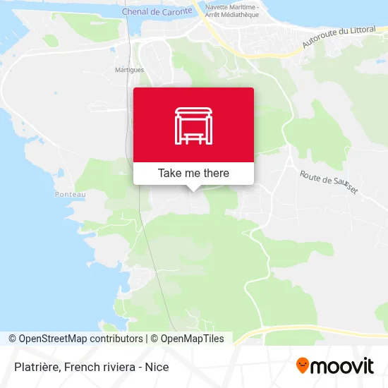Platrière map