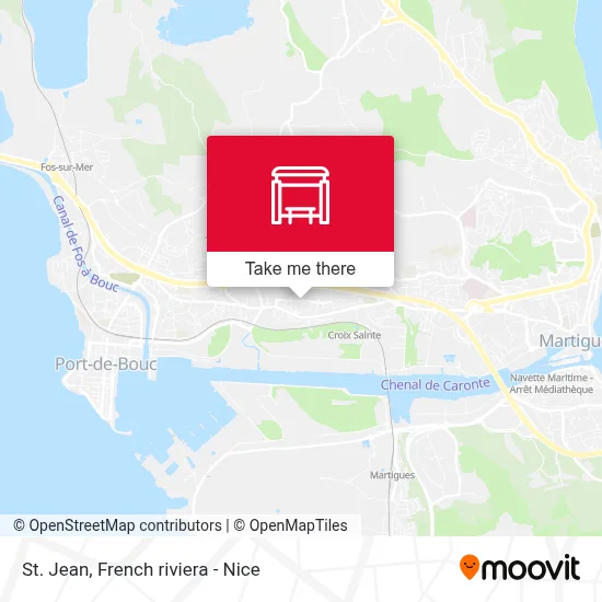 St Jean map
